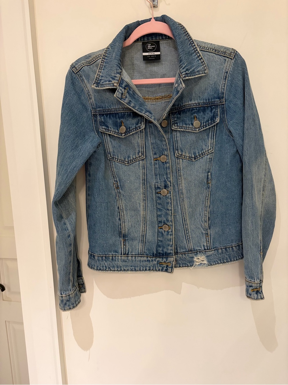 Classic Light Blue Denim Jacket - Timeless Jean Jacket